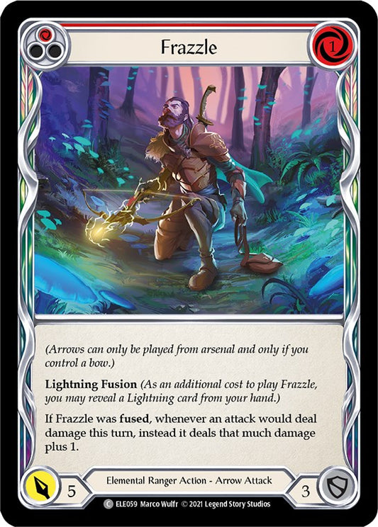 Flesh and Blood TCG: Frazzle (Red) image