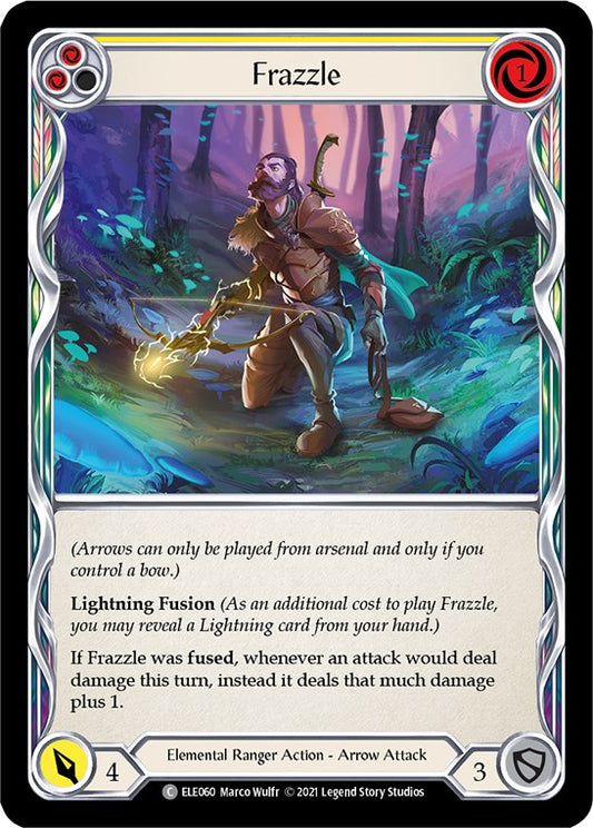 Flesh and Blood TCG: Frazzle (Yellow) image