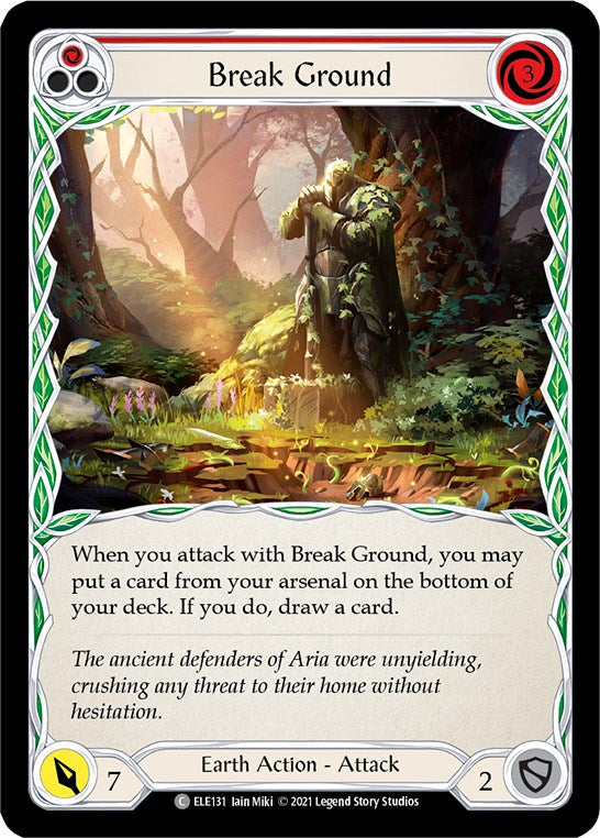 Flesh and Blood TCG: Break Ground (Red) image