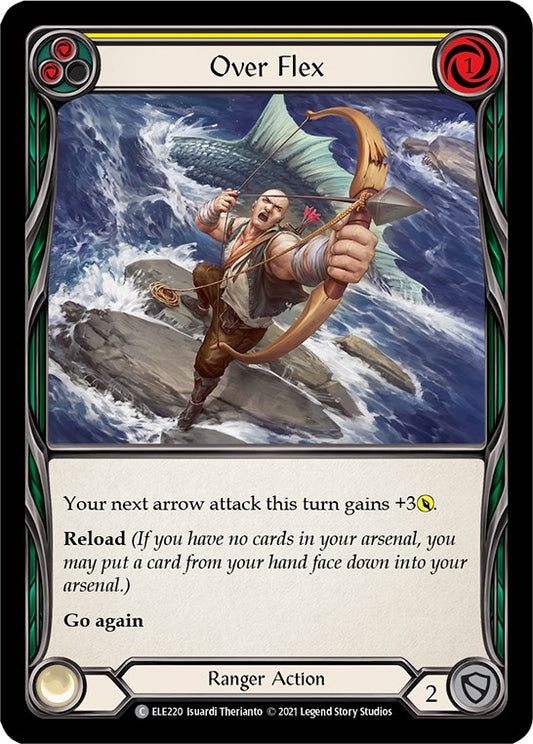 Flesh and Blood TCG: Over Flex (Yellow) image