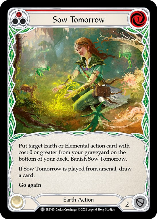 Flesh and Blood TCG: Sow Tomorrow (Red) image