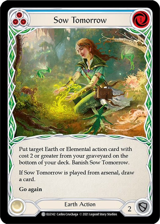 Flesh and Blood TCG: Sow Tomorrow (Blue) image