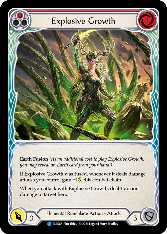 Flesh and Blood TCG: Explosive Growth (Red) image