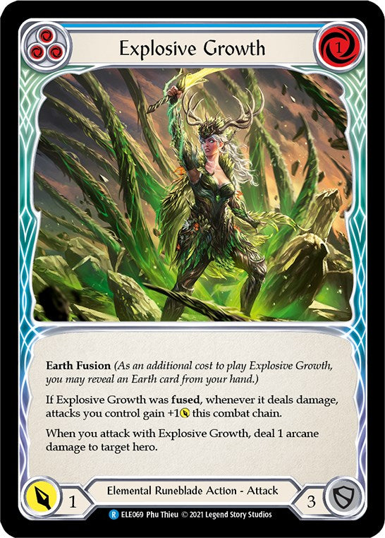 Flesh and Blood TCG: Explosive Growth (Blue) image