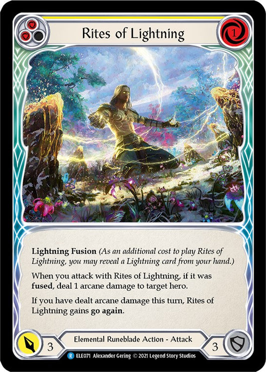Flesh and Blood TCG: Rites of Lightning (Yellow) image