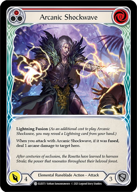 Flesh and Blood TCG: Arcanic Shockwave (Red) image