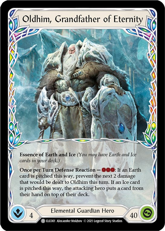 Flesh and Blood TCG: Oldhim, Grandfather of Eternity // Oldhim image
