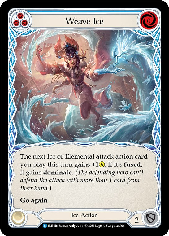 Flesh and Blood TCG: Weave Ice (Blue) image