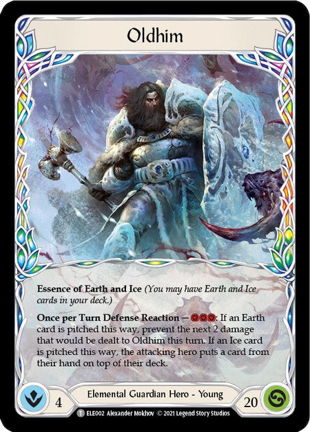 Flesh and Blood TCG: Oldhim // Frostbite image