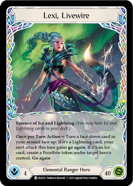 Flesh and Blood TCG: Lexi, Livewire // Rosetta Thorn image