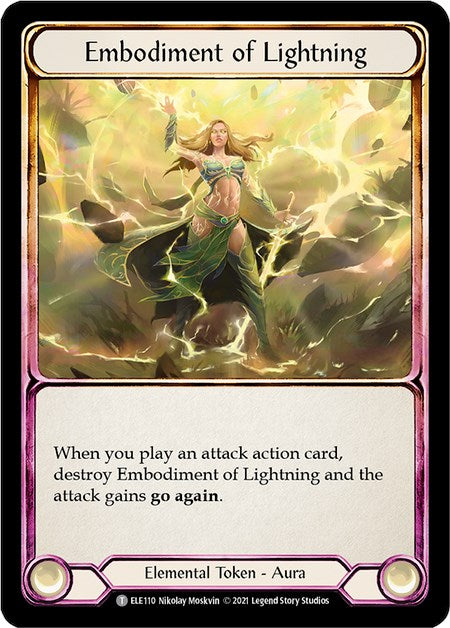 Flesh and Blood TCG: Embodiment of Lightning // Titan's Fist image