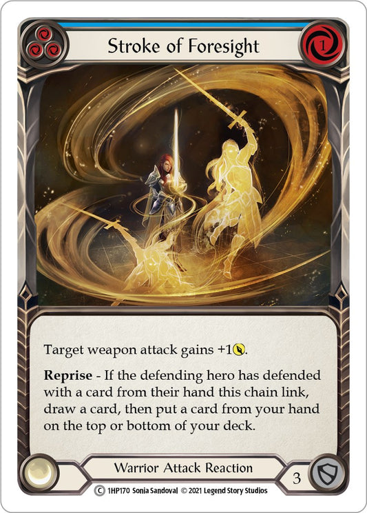 Flesh and Blood TCG: Stroke of Foresight (Blue) image