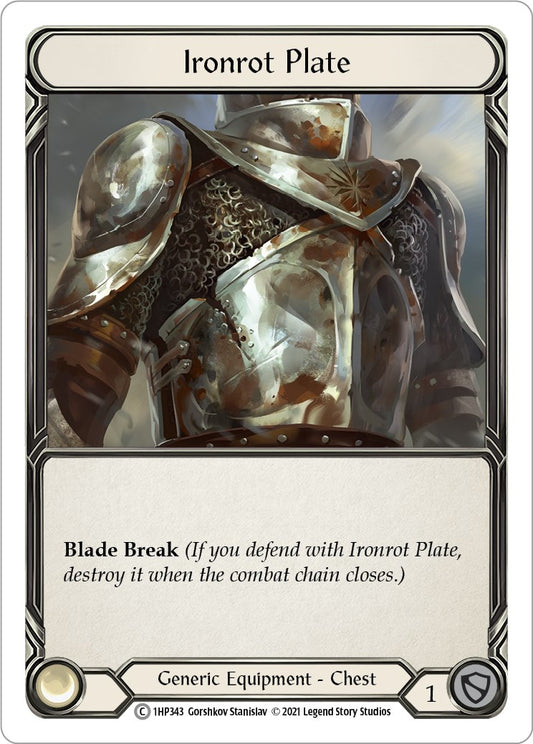 Flesh and Blood TCG: Ironrot Plate image