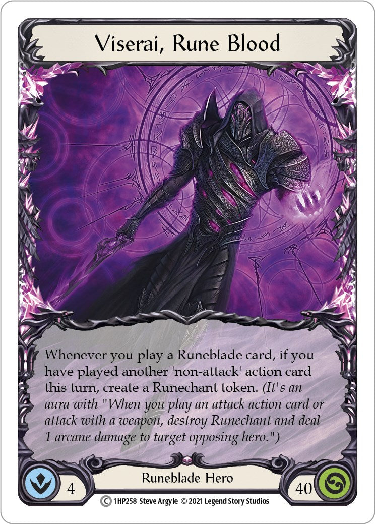 Flesh and Blood TCG: Viserai, Rune Blood image