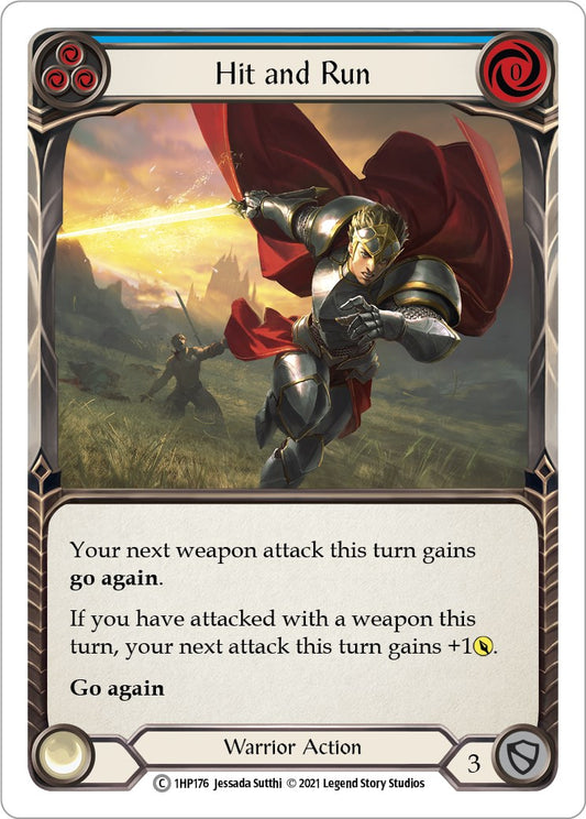 Flesh and Blood TCG: Hit and Run (Blue) image