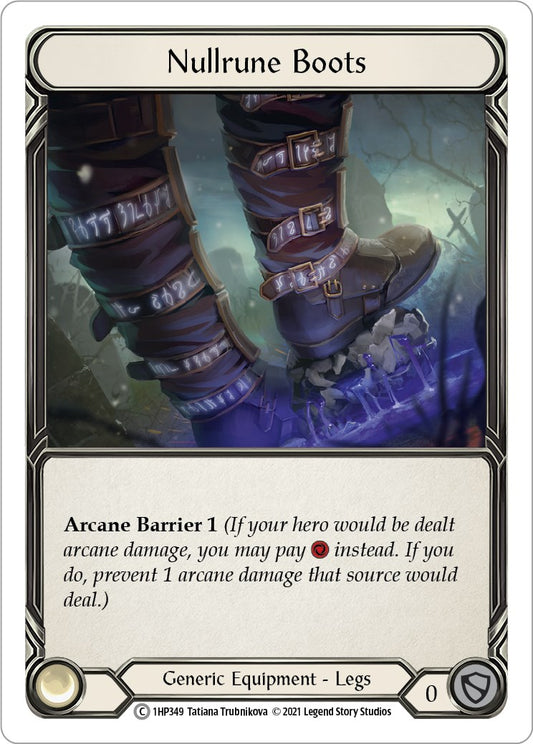 Flesh and Blood TCG: Nullrune Boots image