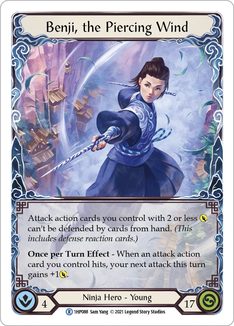 Flesh and Blood TCG: Benji, the Piercing Wind image