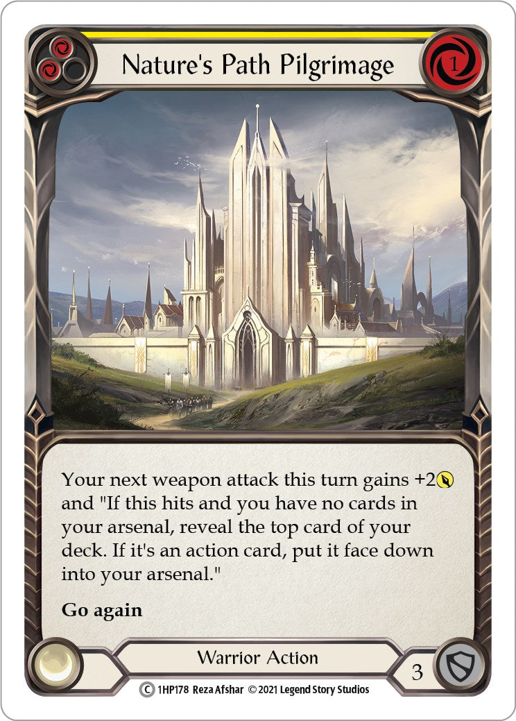 Flesh and Blood TCG: Nature's Path Pilgrimage (Yellow) image