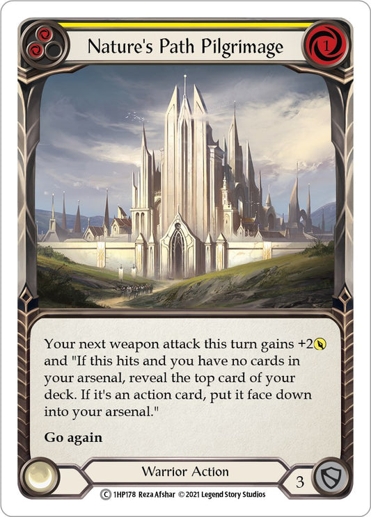 Flesh and Blood TCG: Nature's Path Pilgrimage (Yellow) image