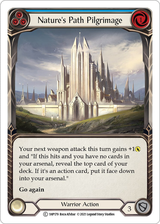 Flesh and Blood TCG: Nature's Path Pilgrimage (Blue) image