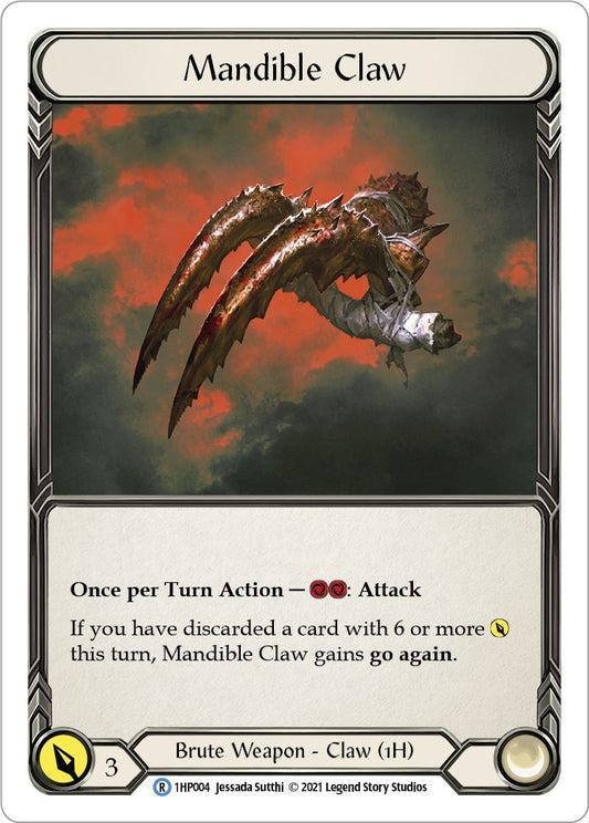 Flesh and Blood TCG: Mandible Claw (1HP004) image