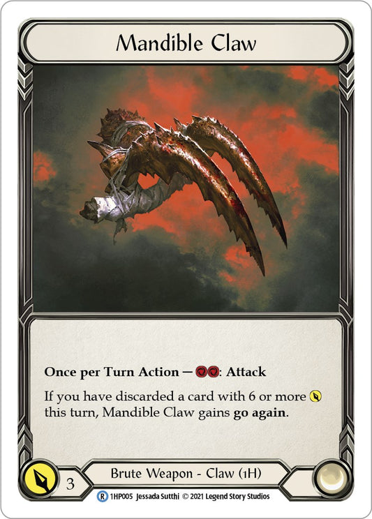 Flesh and Blood TCG: Mandible Claw (1HP005) image