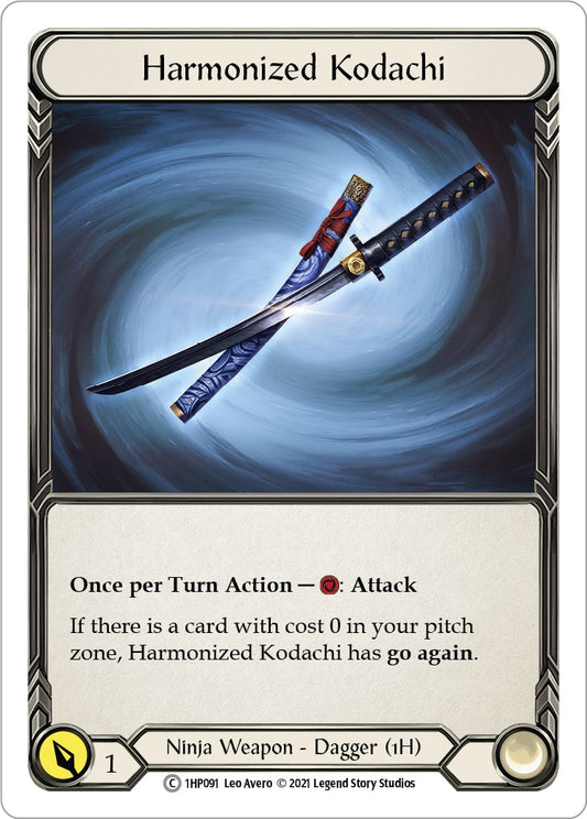 Flesh and Blood TCG: Harmonized Kodachi (1HP091) image