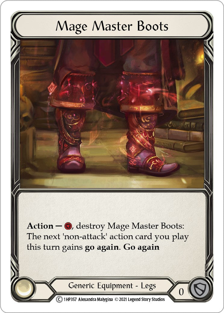 Flesh and Blood TCG: Mage Master Boots image