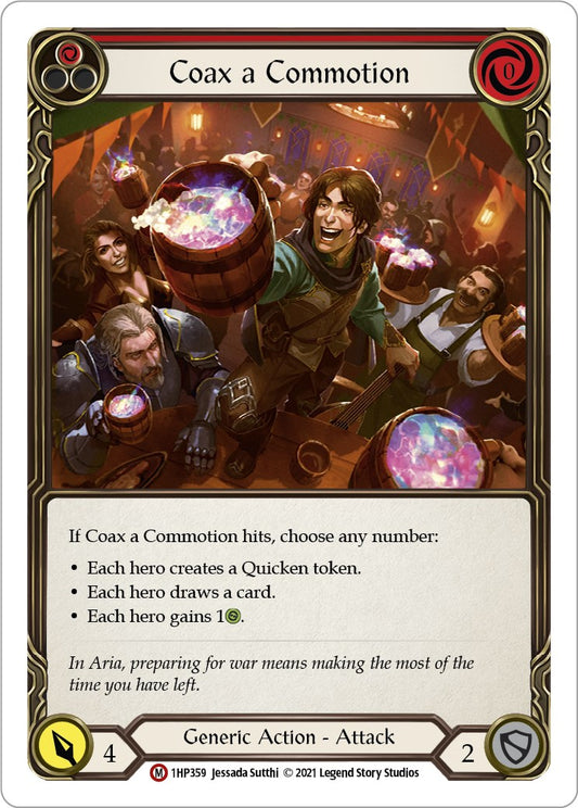Flesh and Blood TCG: Coax a Commotion image