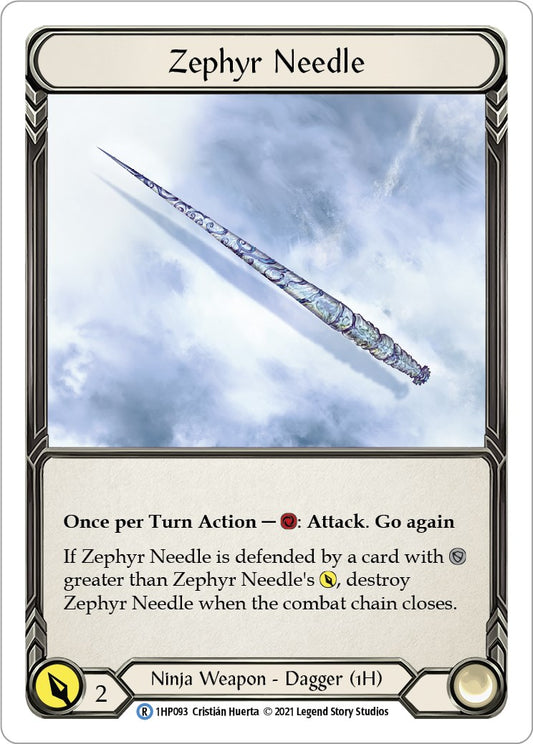 Flesh and Blood TCG: Zephyr Needle (1HP093) image