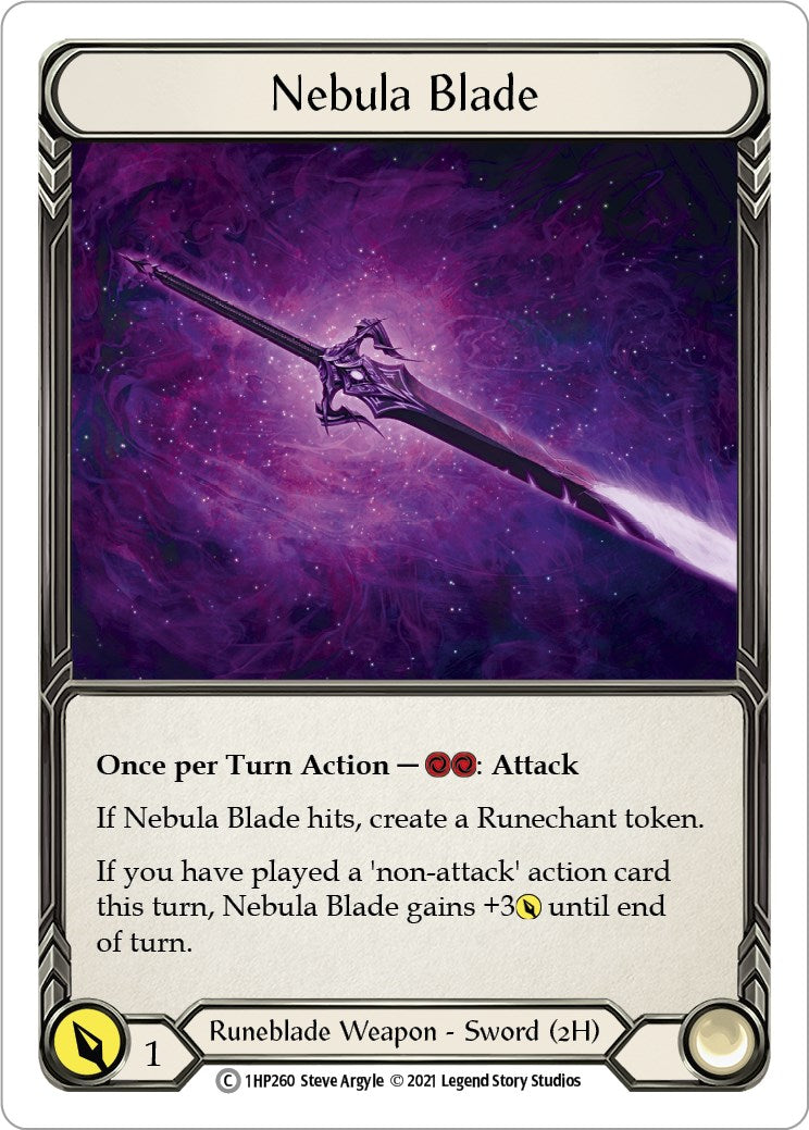 Flesh and Blood TCG: Nebula Blade image
