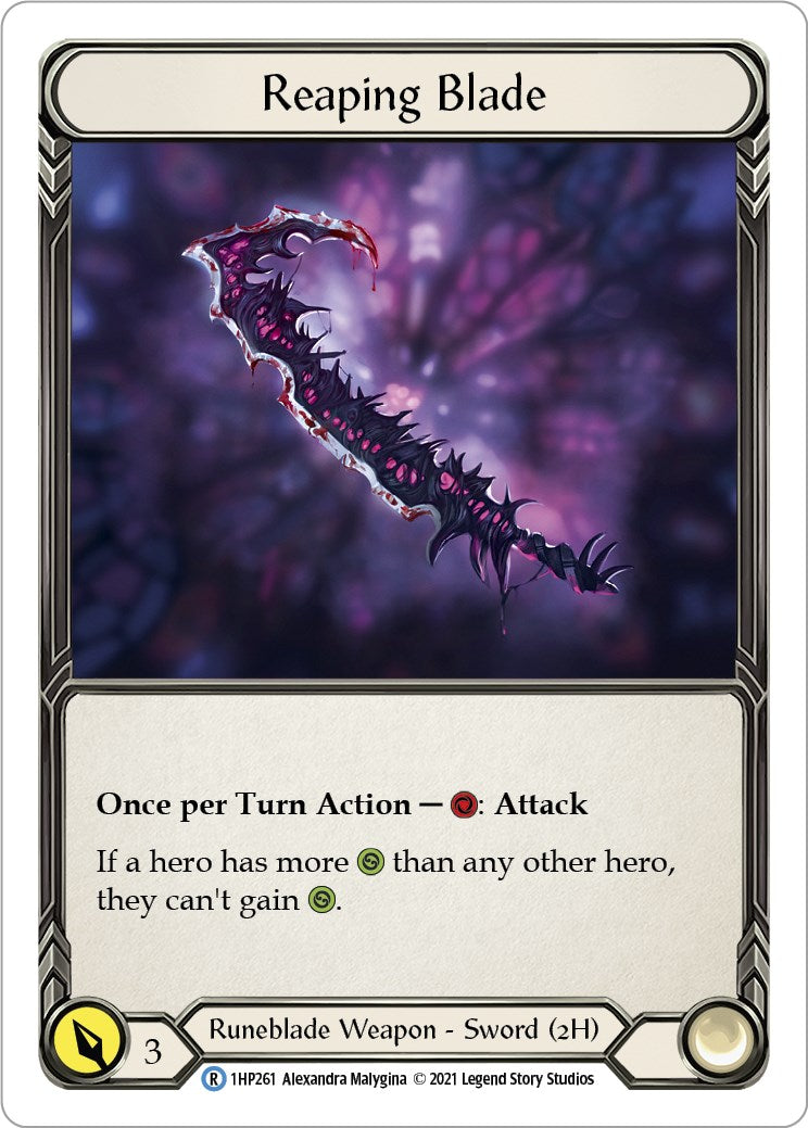 Flesh and Blood TCG: Reaping Blade image