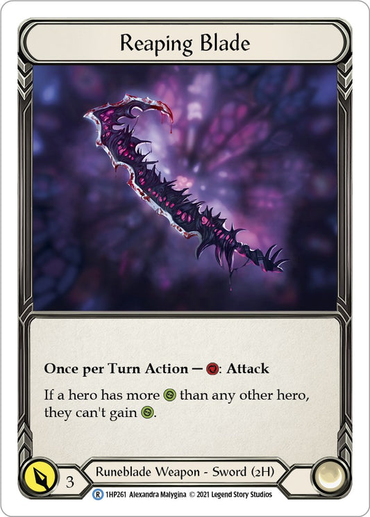 Flesh and Blood TCG: Reaping Blade image