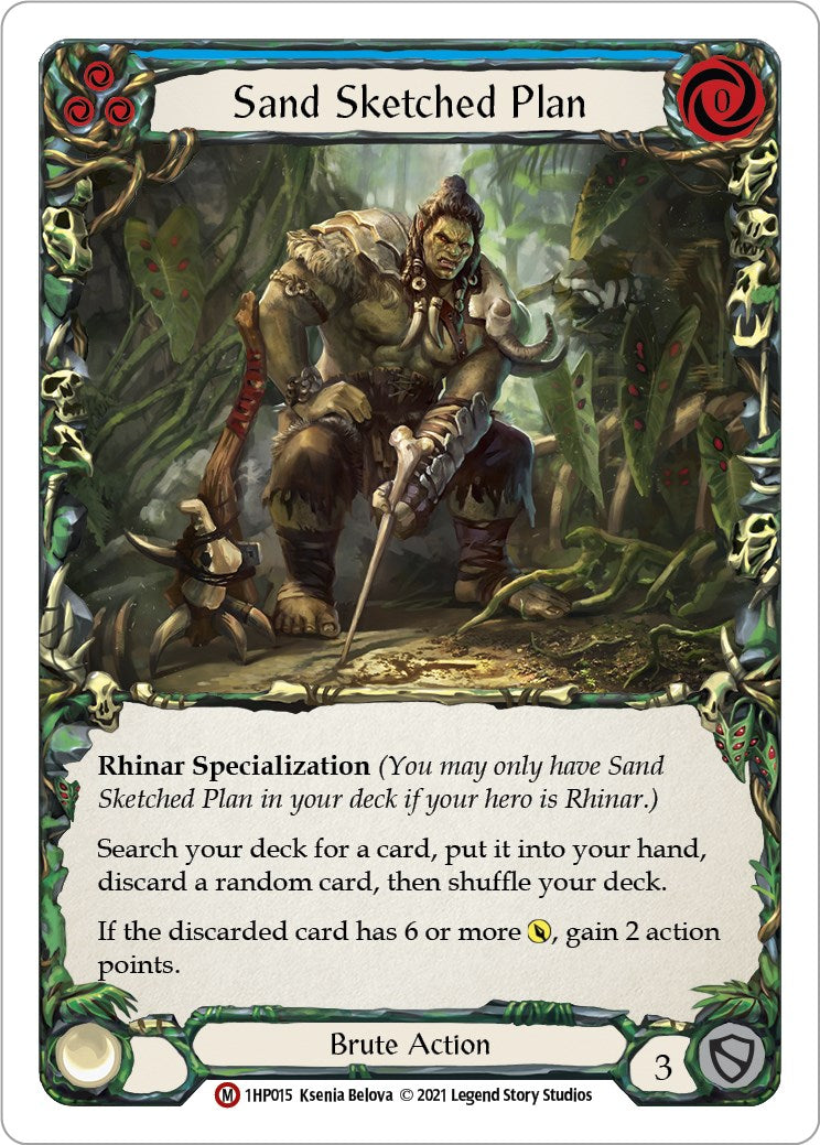 Flesh and Blood TCG: Sand Sketched Plan image