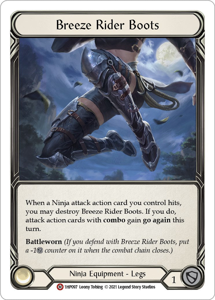 Flesh and Blood TCG: Breeze Rider Boots image