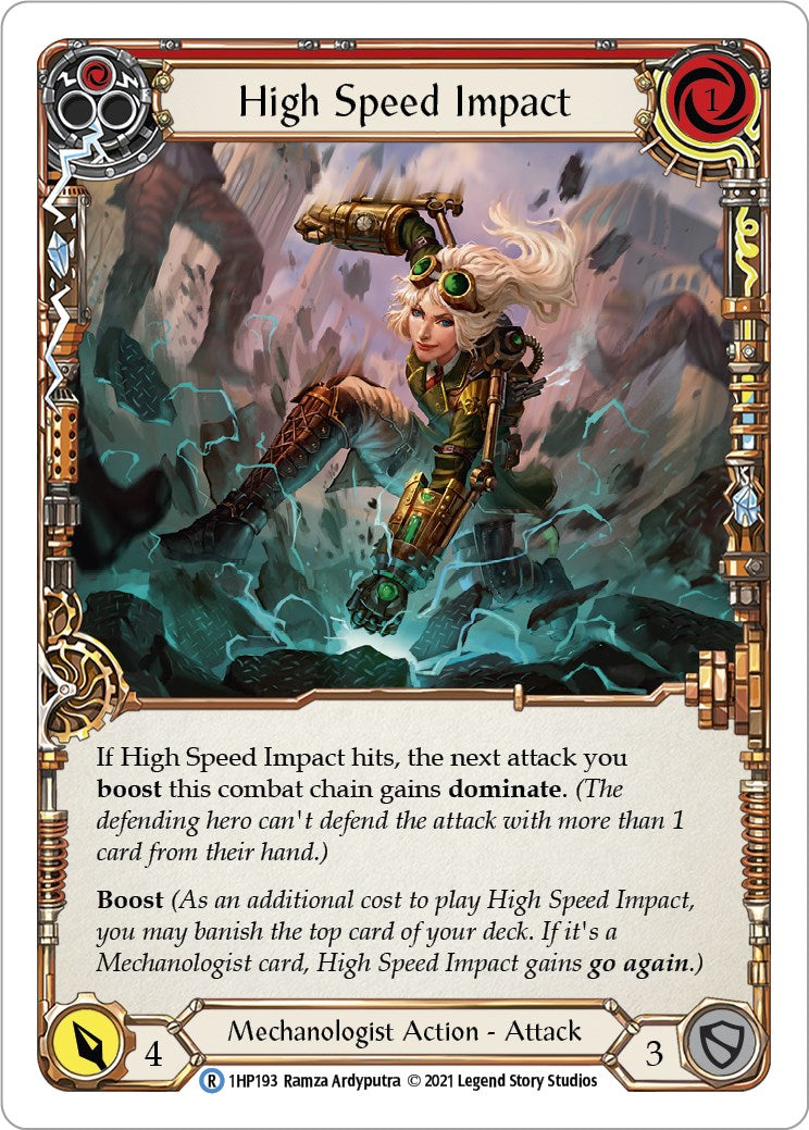 Flesh and Blood TCG: High Speed Impact (Red) image