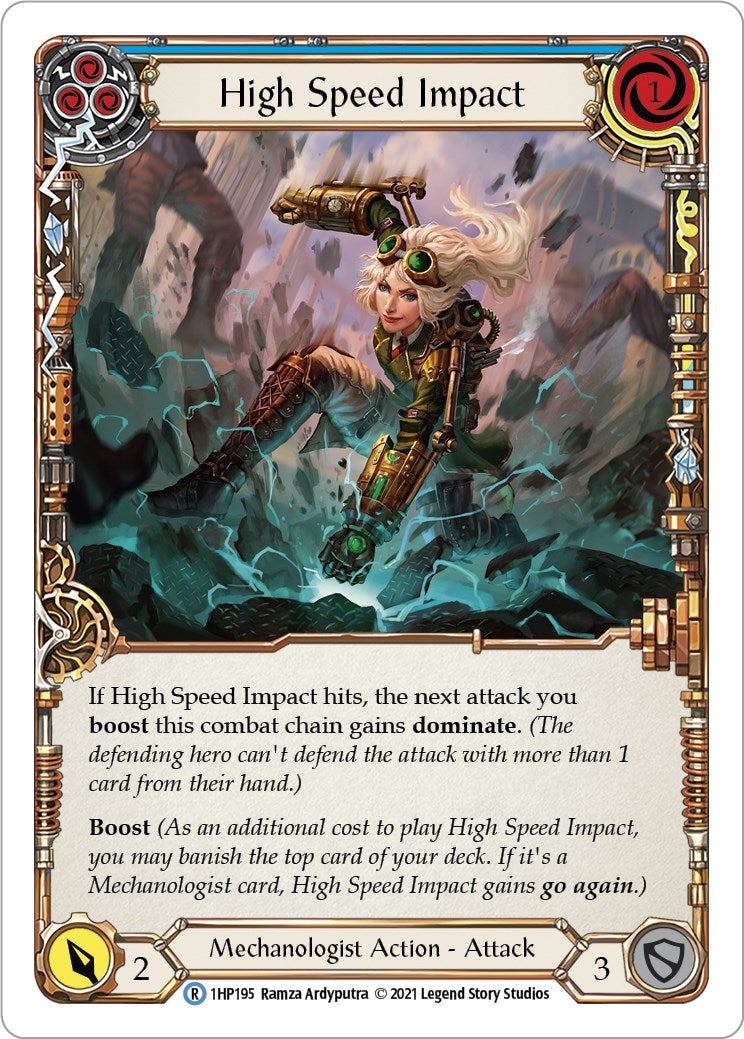 Flesh and Blood TCG: High Speed Impact (Blue) image