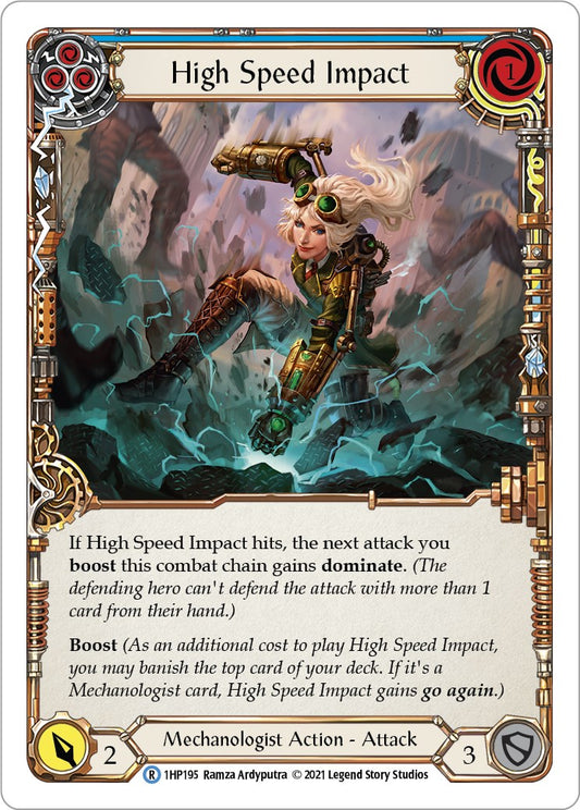 Flesh and Blood TCG: High Speed Impact (Blue) image