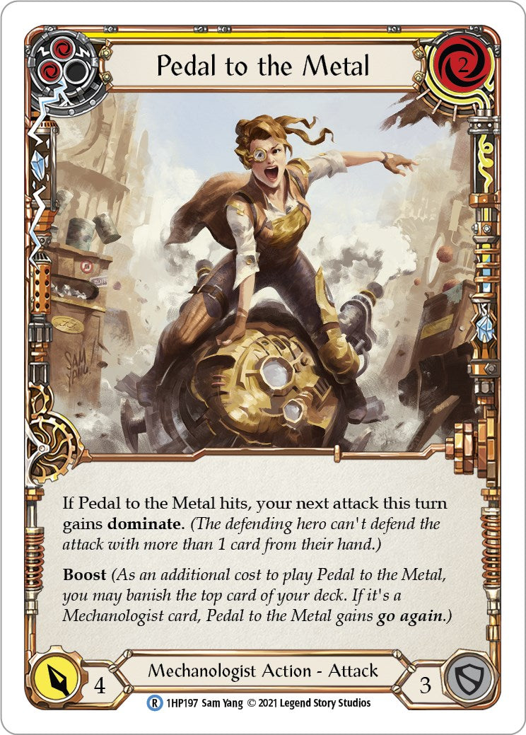 Flesh and Blood TCG: Pedal to the Metal (Yellow) image