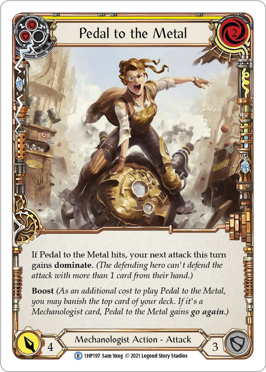 Flesh and Blood TCG: Pedal to the Metal (Yellow) image