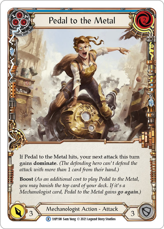 Flesh and Blood TCG: Pedal to the Metal (Blue) image
