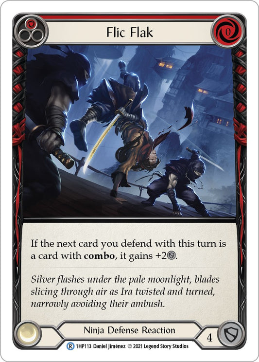 Flesh and Blood TCG: Flic Flak (Red) image