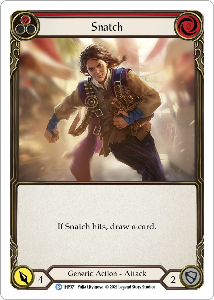 Flesh and Blood TCG: Snatch (Red) image