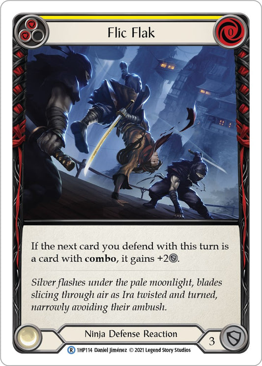Flesh and Blood TCG: Flic Flak (Yellow) image