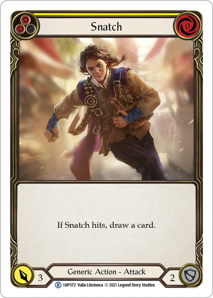 Flesh and Blood TCG: Snatch (Yellow) image