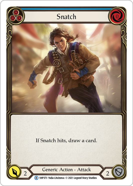 Flesh and Blood TCG: Snatch (Blue) image
