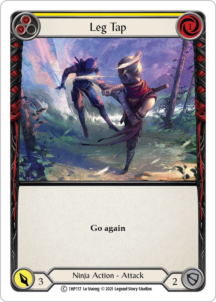Flesh and Blood TCG: Leg Tap (Yellow) image