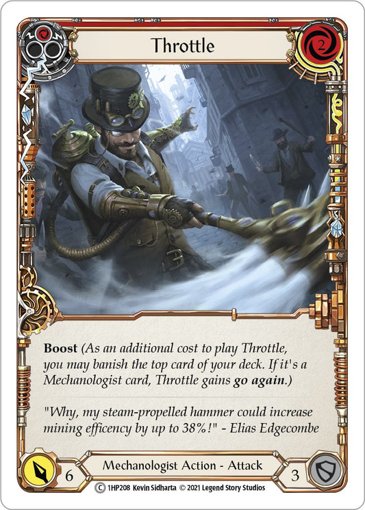 Flesh and Blood TCG: Throttle (Red) image