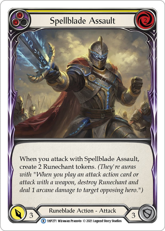 Flesh and Blood TCG: Spellblade Assault (Yellow) image