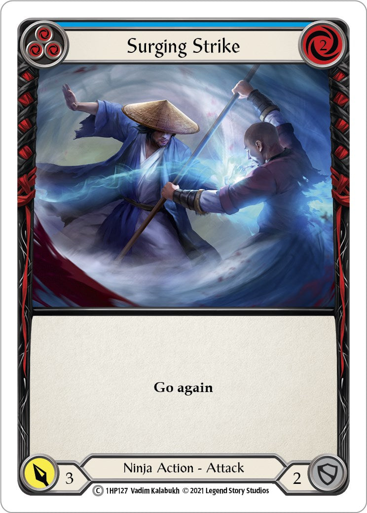Flesh and Blood TCG: Surging Strike (Blue) image
